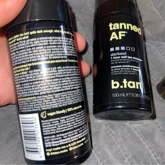 b.tan tanned AF darkest self tan mousse - Picture 3 of 4